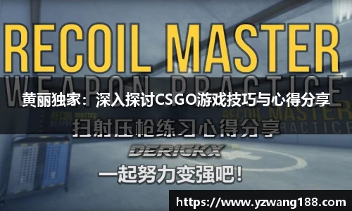 黄丽独家:深入探讨CSGO游戏技巧与心得分享